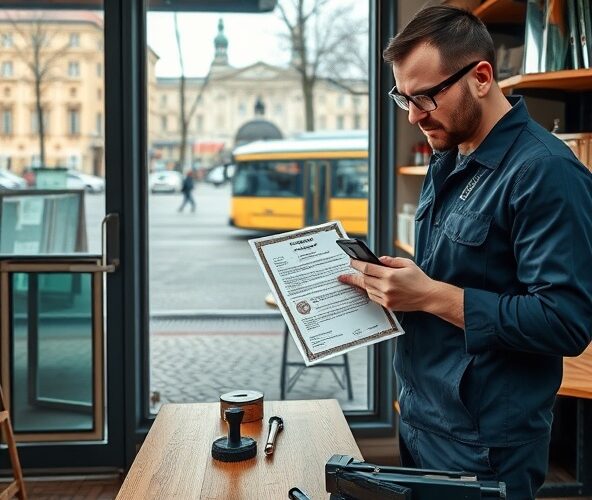 Jak sprawdzić certyfikaty zakładu szklarskiego w Warszawie?