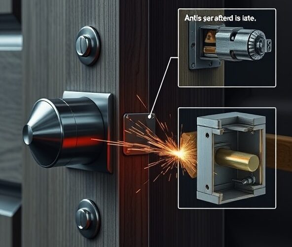 Jakie zamki do drzwi wejściowych zabezpieczą przed atakiem wybijakowym?