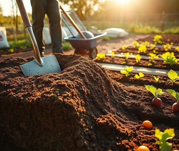 Jak wykorzystać ziemię ogrodową Nadarzyn w warzywniku na ciężkiej glinie?