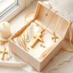 łańcuszki złote z krzyżykiem