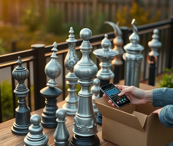 Gdzie kupić ocynkowane ozdoby na słupki ogrodzeniowe online dla właściciela?