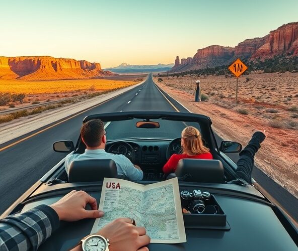 USA wycieczka objazdowa: ile godzin dziennie warto jeździć autem?