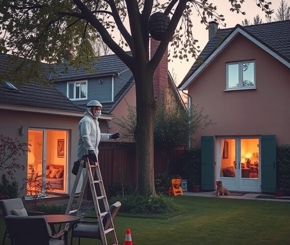 Jak przygotować ogród przed usuwaniem gniazd szerszeni w Wawrze?