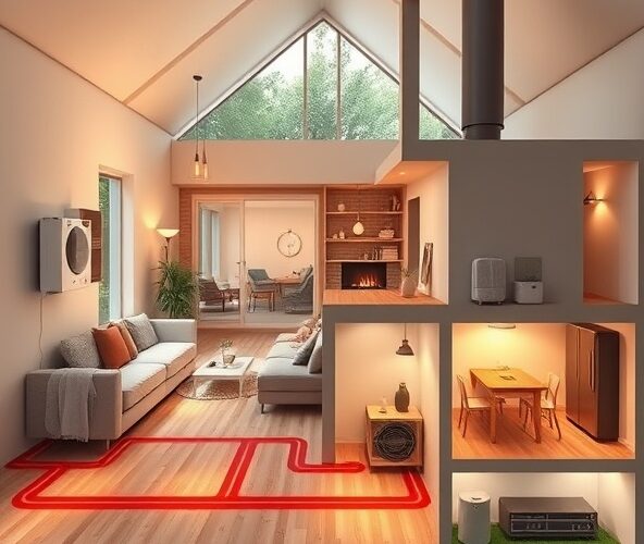 Jakie ogrzewanie w domu bez komina będzie najbardziej ekonomiczne?