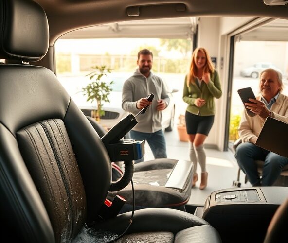 Jak zwiększyć rezerwacje prania foteli samochodowych w małym studiu autodetailingu?