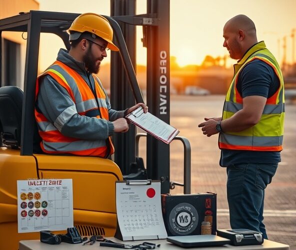 Na co zwrócić uwagę w umowie serwisu wózków widłowych w Błoniu?