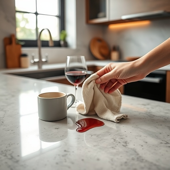 blat kuchenny z kamienia