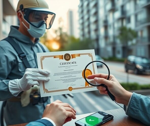 Jak sprawdzić certyfikaty firmy oferującej dezynfekcję na Mokotowie?