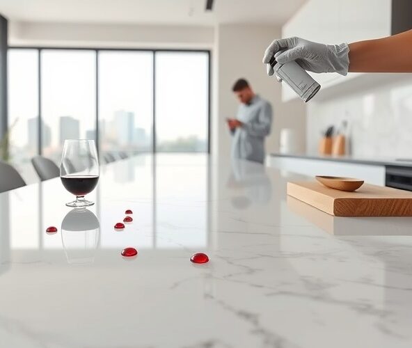 Jak wybrać dostawcę marmuru w Warszawie, by blat kuchenny był odporny na plamy?