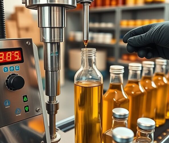 Jaką półautomatyczną nalewarkę do oleju wybrać dla JDG, aby ograniczyć rozlewki i niedolania przy małych seriach?