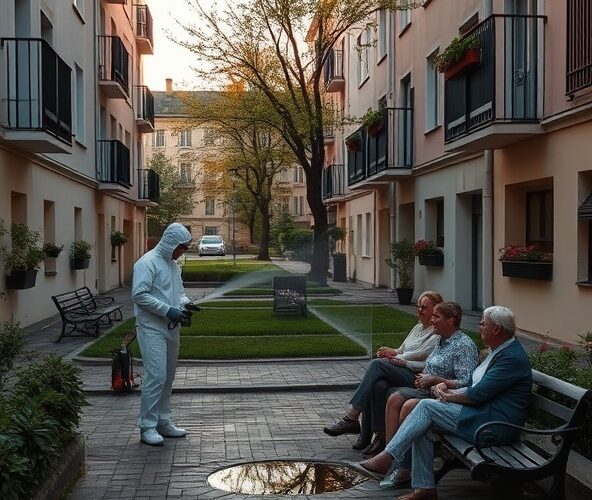 Odkomarzanie dla wspólnoty mieszkaniowej w Śródmieściu Warszawy — jak zmniejszyć skargi?