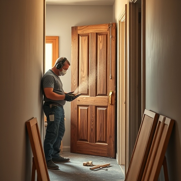 piaskowanie drzwi cena