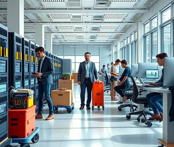 Jak skrócić przestoje bez zespołu IT podczas przeprowadzki call center?