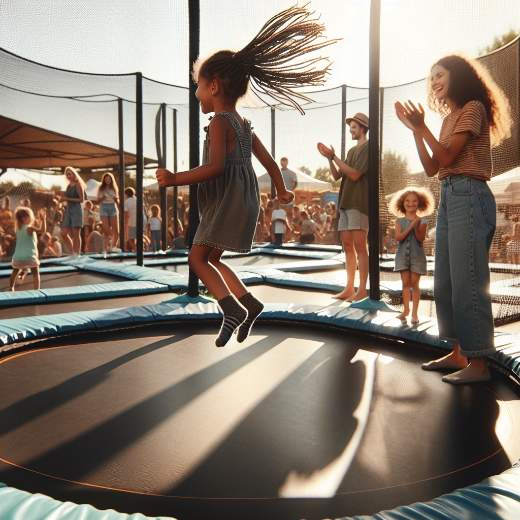 trampoliny dla dzieci i dorosłych