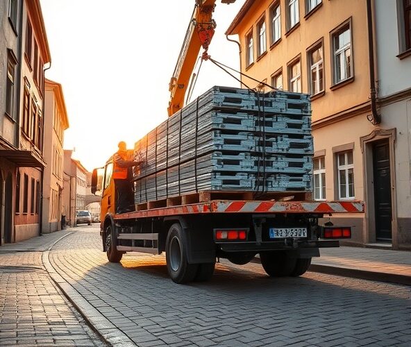 Jak znaleźć tani transport HDS w Gryfinie dla 2-tonowego ładunku?