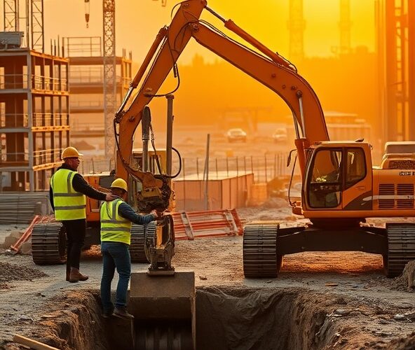 Czy wynajem koparki z długim ramieniem obniży koszty firmy?