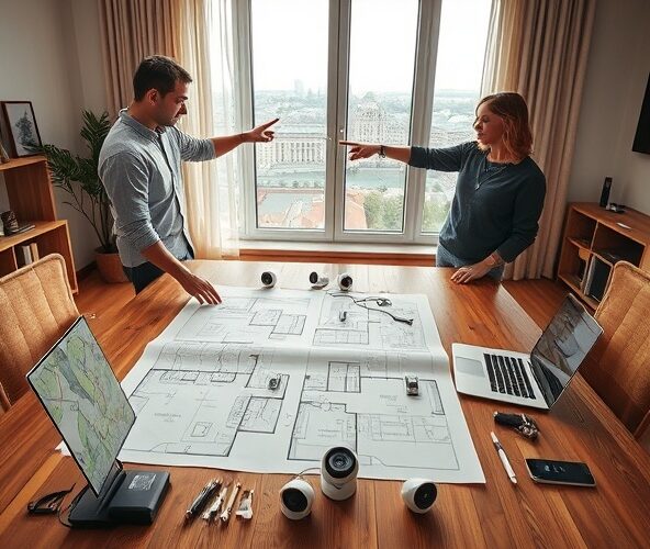 Jak krok po kroku zaplanować zakładanie kamer monitoringu w Warszawie w mieszkaniu, by było legalne i nie naruszało prywatności domowników?