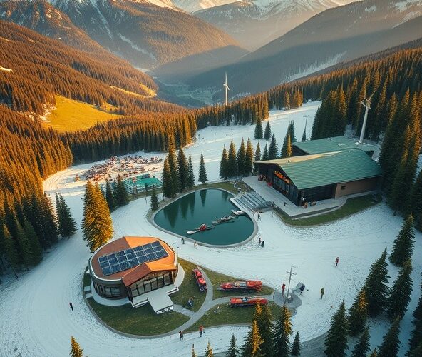 Jak obniżyć koszty energii na małym całorocznym stoku narciarskim?