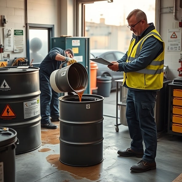 gdzie utylizować olej silnikowy