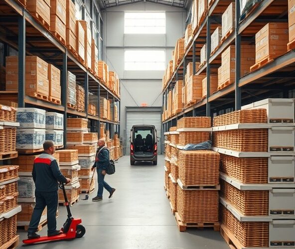 Jak dobrać kosz przyjęciowy do magazynu sezonowego cateringu weselnego, aby ograniczyć koszty załadunku i rozładunku?