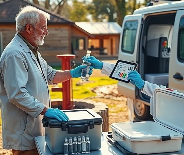 Jak właściciel studni uzyska szybkie wyniki z laboratorium wody?