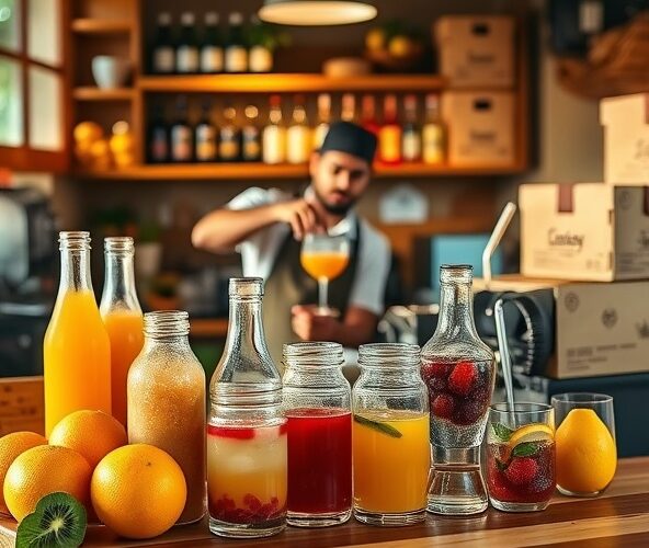 Jak wybrać dostawcę naturalnych napojów owocowych do małej kawiarni?
