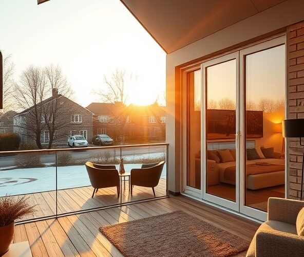 Jak wybrać okna balkonowe w Łomiankach na nieosłonięty taras od zachodu, żeby realnie obniżyć rachunki za ogrzewanie i klimatyzację?