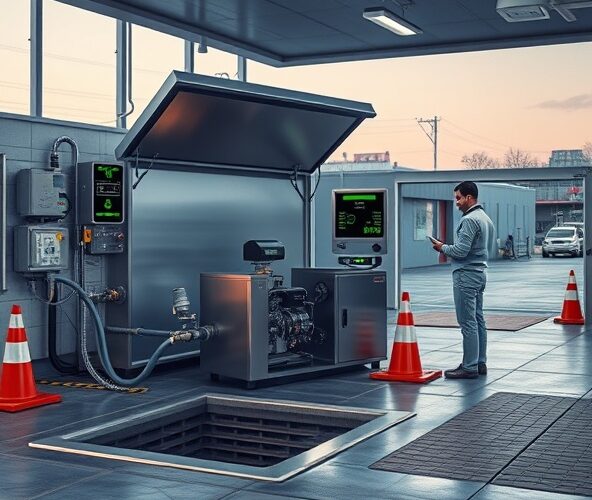 Czy automatyzacja opróżniania separatorów ropopochodnych w małej myjni poprawi bezpieczeństwo i obniży koszty serwisu?