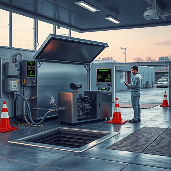 opróżnianie separatorów ropopochodnych