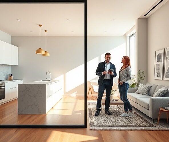 Czy przeszklona cienkoprofilowa ścianka z aluminium między kuchnią a salonem realnie podniesie cenę mieszkania przy sprzedaży?