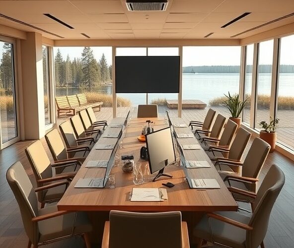 Jak wybrać salę konferencyjną na Mazurach dla 20 osób bezproblemowo?