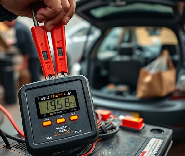 Czy tester akumulatorów samochodowych z funkcją testu pod obciążeniem pozwoli wcześniej wykryć zużycie baterii w autach używanych na krótkich trasach?