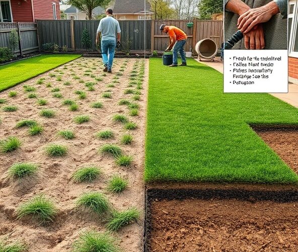 Jak samodzielnie ułożyć trawę z rolki Błonie na gliniastej działce, żeby uniknąć bąbli i przesunięć?