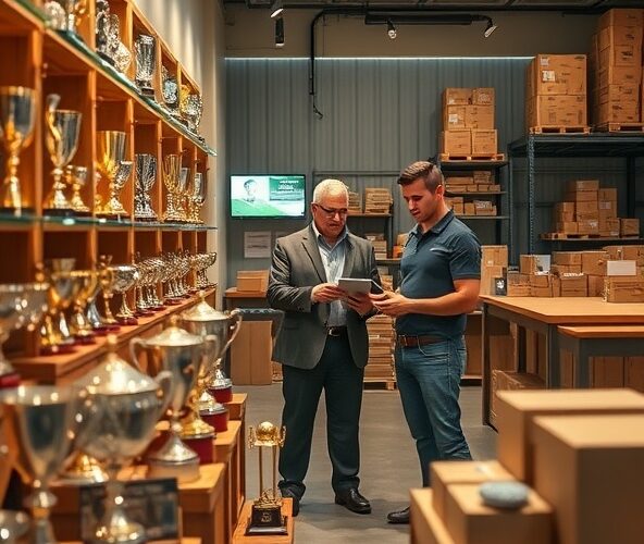 Gdzie promować trofea golfowe, by sprzedać hurtowo klubom?