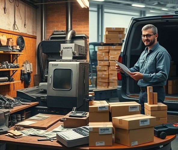 Czy outsourcing usług frezowania CNC zmniejszy koszty małego warsztatu?